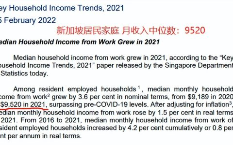 新加坡人均收入是多少（新加坡人均GDP惊人）