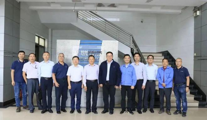 广东省不锈钢材料与制品协会副会长单位参观世创科技－伊之密合作项目智能生产线