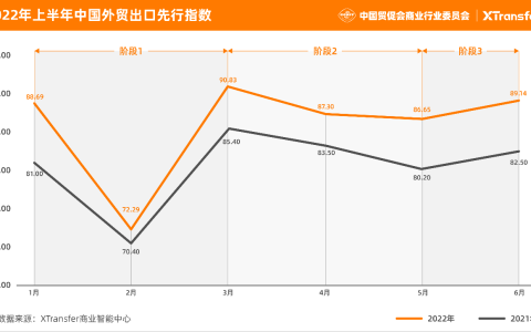 新加坡进出口贸易公司 XTransfer发布《2022年上半年中小微企业出口贸易（B2B）指数报告》