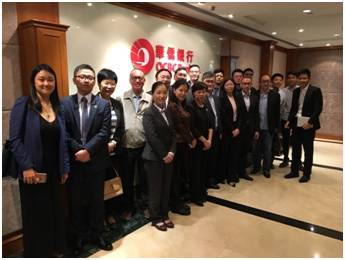 新加坡公司在上海办事处 来自上海、深圳、宁波、厦门的培训班在 瑞科教育集团的香港总部、新加坡国际人才交流