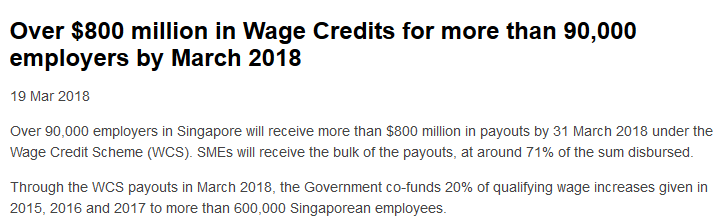 新加坡公司法英文版 新加坡政府又放大招 本月底九万雇主瓜分8亿津贴（看看有你吗？）
