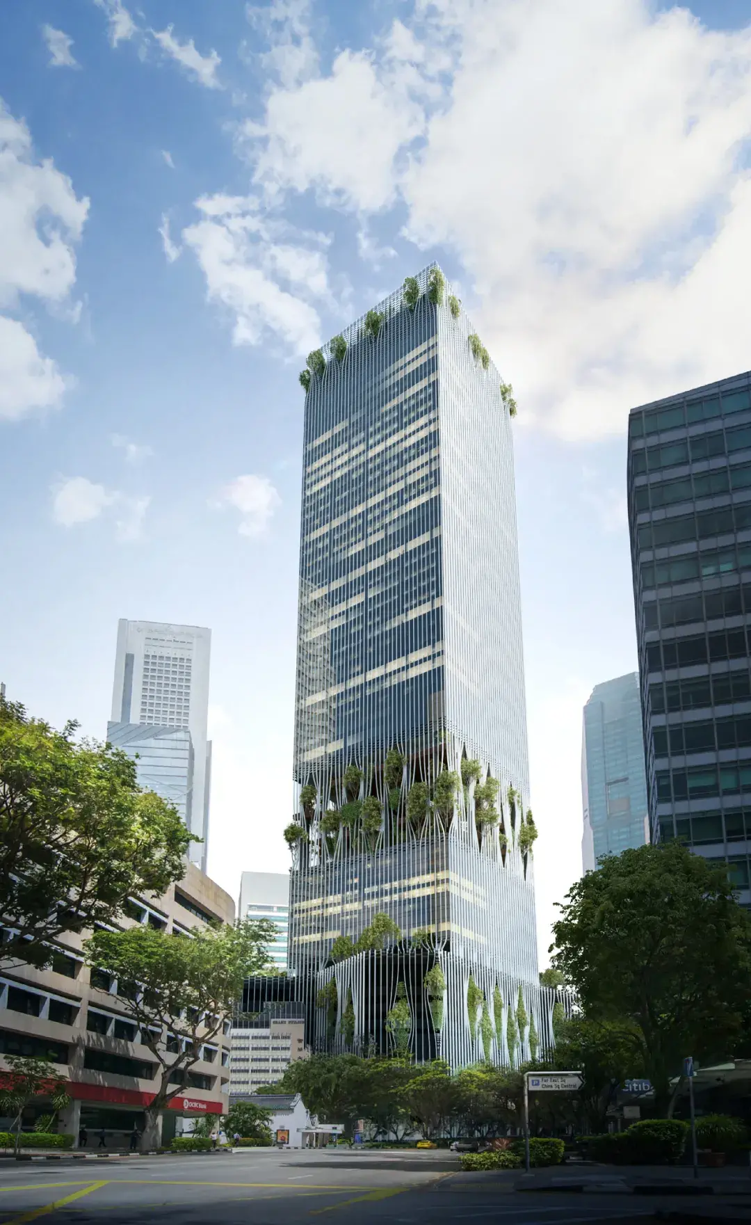 新加坡河沿岸最高建筑——康宁河湾，连接着历史和未来(新加坡高层设计公司)