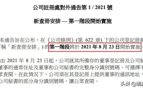 2021年8月23日开始！香港公司查册新规收紧(怎样查新加坡公司信息)