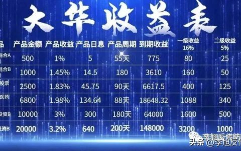 “大华创投”锁本分红高收益？警惕打着知名机构旗号的套牌骗局(新加坡创业公司难吗)