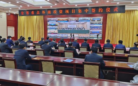 全省重点外商投资项目集中签约仪式举行｜德州签约4项目 总投资1.22亿美元(德州新加坡投资公司)