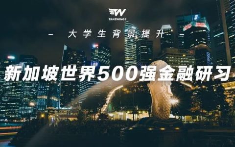 新加坡世界500强金融研习招募开启，在全球最宜居的花园城市里体验年薪百万的感觉！(新加坡金融公司工作好吗)