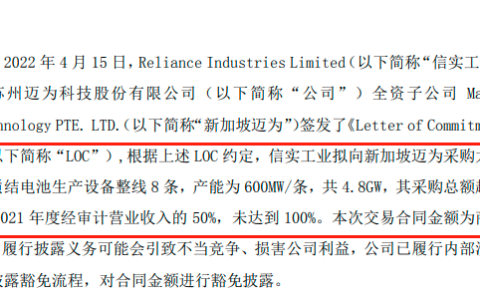 迈为新签4.8GW大单，印度市场对国内光伏龙头意味着什么？丨见智研究(新加坡太阳能光伏公司招工)