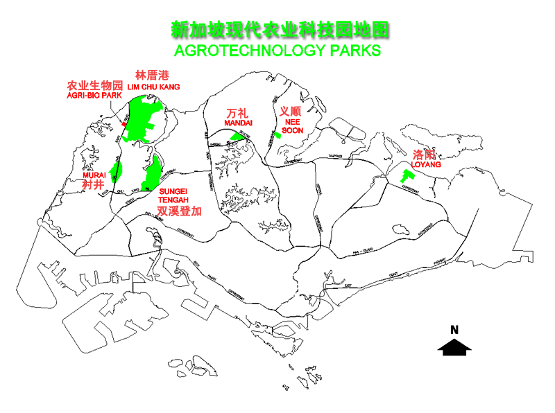 新技术与创意农业相结合?新加坡现代农业科技园走出一条特色之路！附平面图！(新加坡农港发展有限公司)