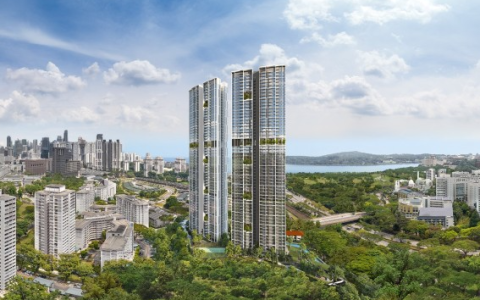 南峰雅苑 新加坡：志在高远丨高档住宅区的随行电缆(新加坡 公司 峰)
