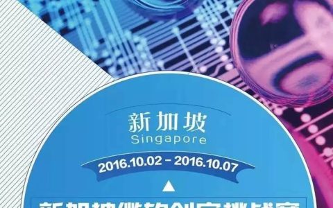 [高含金量]10.1假期-新加坡微软创客挑战赛(新加坡编程公司)