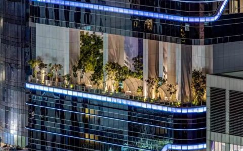 城市森林：新加坡商业联合会中心景观(新加坡风景公司)