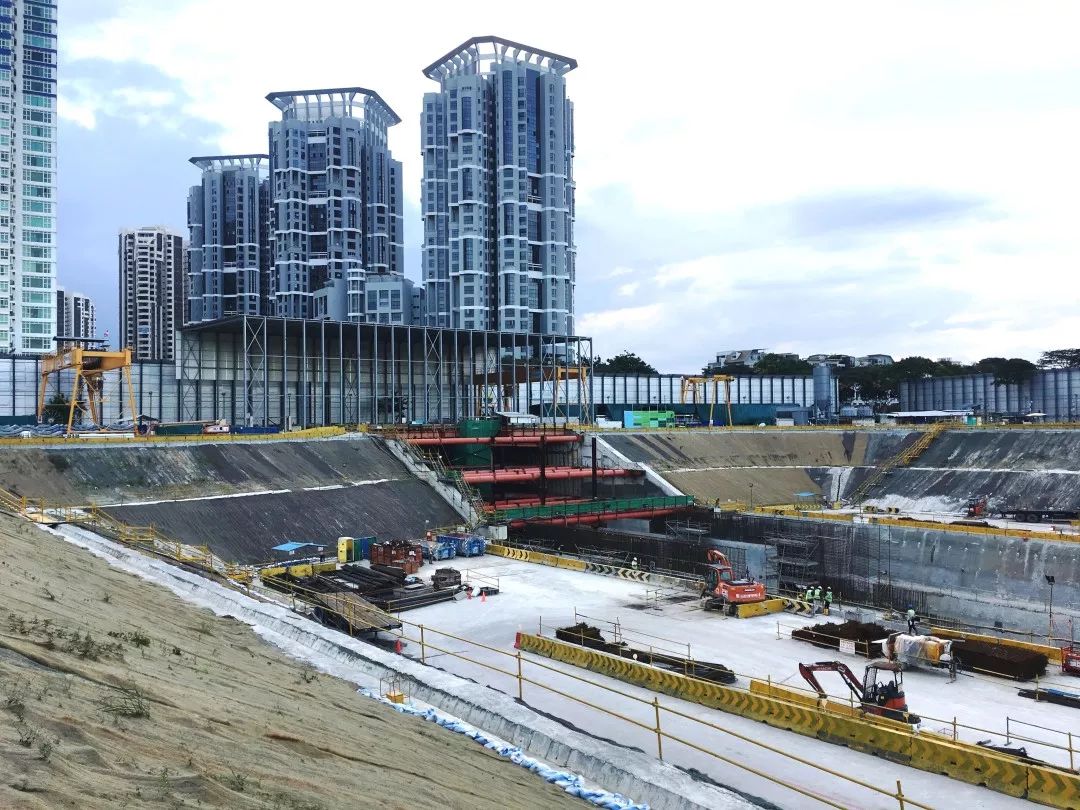 隧道股份总裁周文波调研城建国际新加坡区域市场(新加坡城建公司)