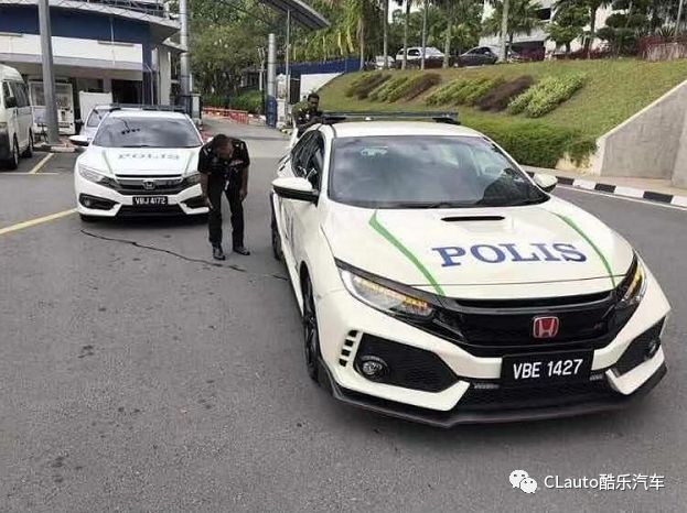 酷乐新加坡 | 马来西亚的警车，既有EVO，还有Type R @千匹蚊豹(新加坡evo公司)