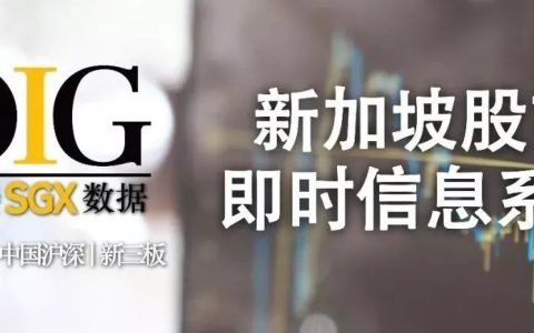 CIG推出新加坡股市即时信息系统——助力中国投资者进入新加坡资本市场(新加坡股市优质公司)