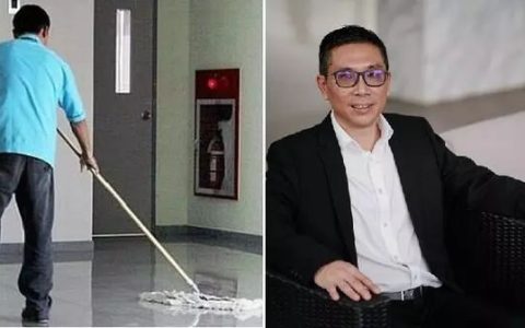 新加坡一男子从清洁工做到清洁公司首席执行官(清洁公司新加坡工作)