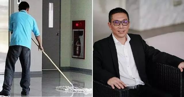 新加坡一男子从清洁工做到清洁公司首席执行官(清洁公司新加坡工作)