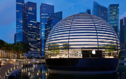 新加坡，苹果滨海湾金沙店 / Apple+Foster+Partners(苹果公司新加坡)
