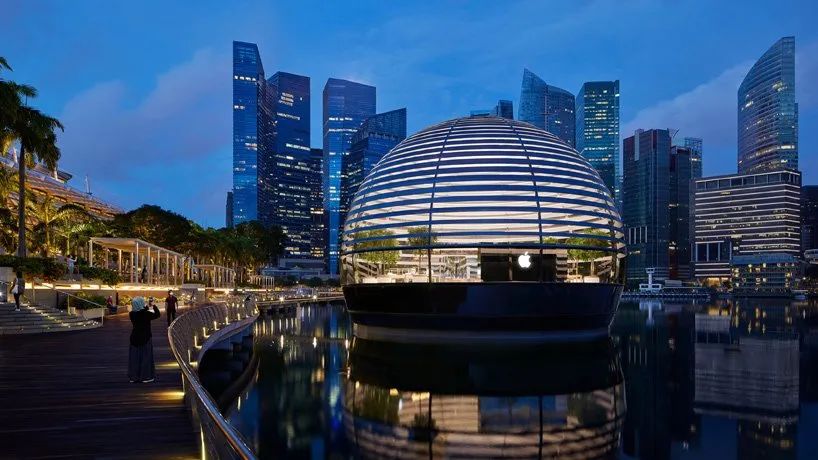 新加坡，苹果滨海湾金沙店 / Apple+Foster+Partners(苹果公司新加坡)
