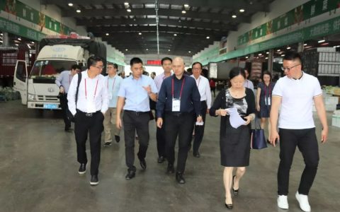 新加坡中华总商会代表团考察贵阳农产品物流园!(贵阳新加坡公司)