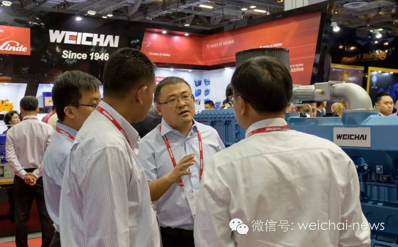 【一带一路】潍柴第14届亚太海事展“放大招”：全系列全领域船舶动力受热捧(潍柴新加坡公司)