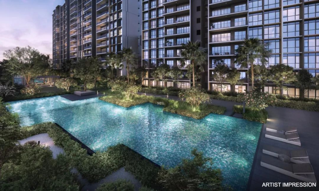 Tenet 景丽轩 新EC执行共管公寓【新加坡2022年“最佳EC项目奖”  成(新加坡新家丽公司)
