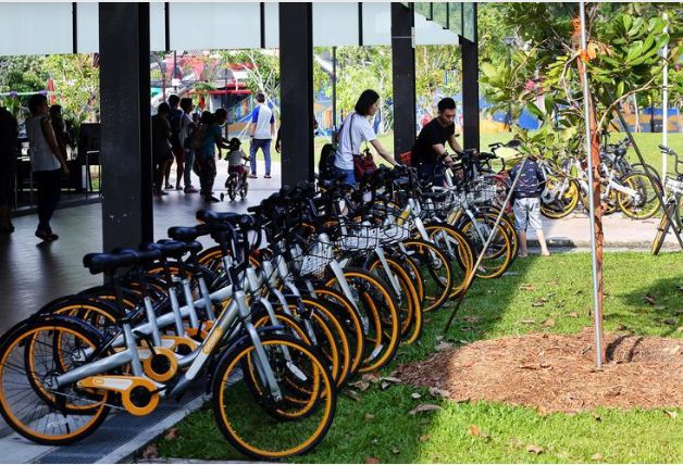共享单车在新加坡还能走多远？每天23.5小时无人问津！(新加坡共享单车公司)