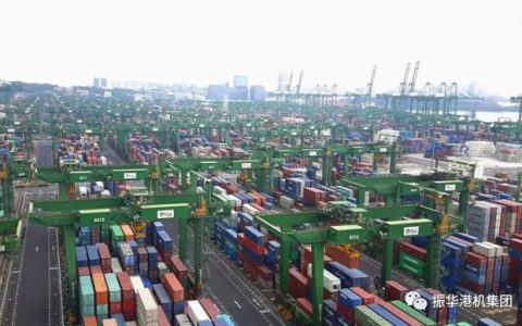 全球最大单体自动化轨道吊项目完成最终交机(振华公司新加坡项目)
